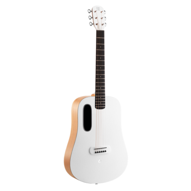 LAVA MUSIC Blue Lava Original Acoustic With Lite Bag - Frost White